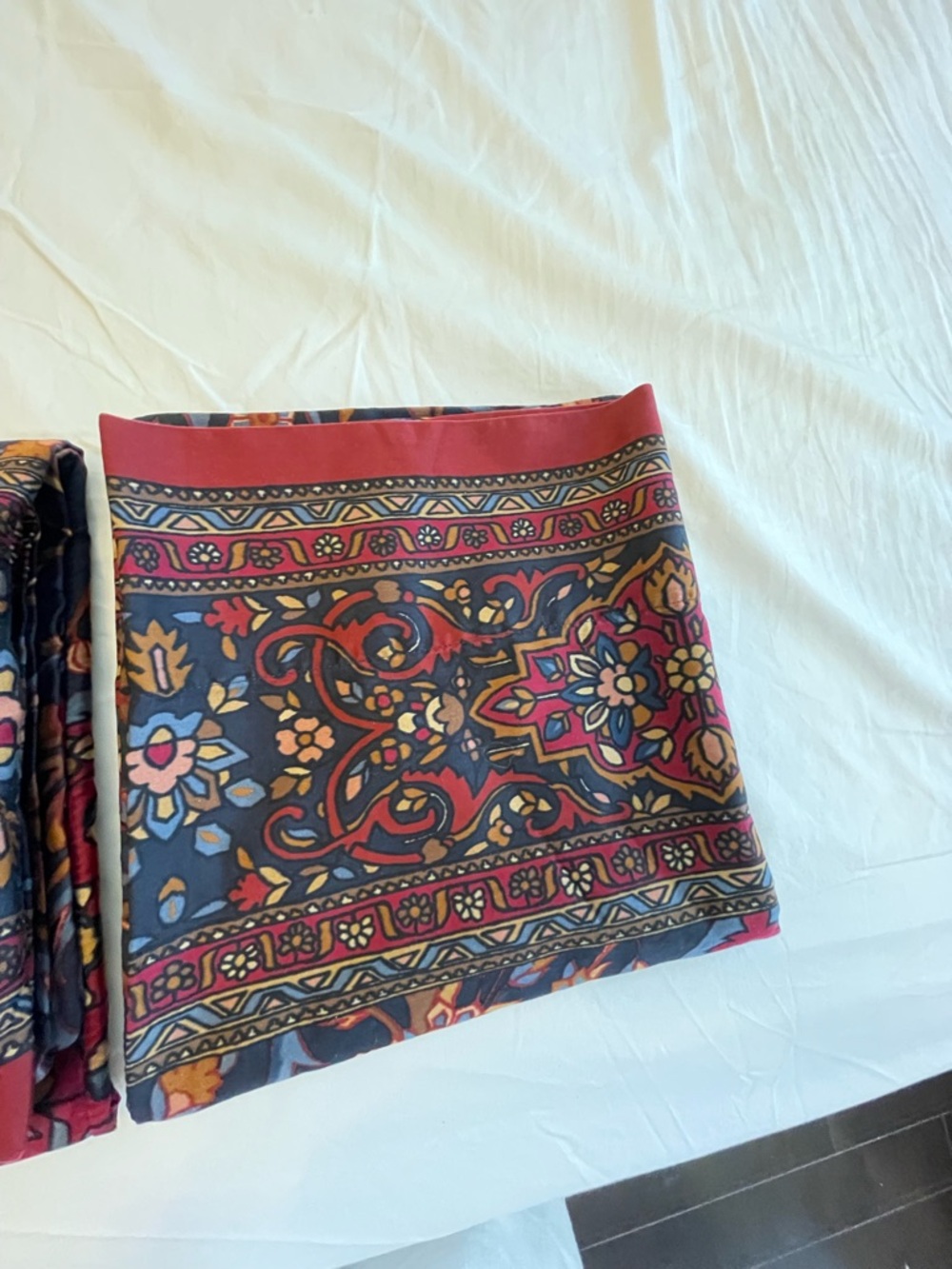 Vintage Ralph Lauren Brentwood Jewel Egyptian Cotton King Pillowcase Set of 2 - Picture 13 of 13